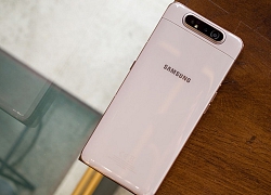 Trên tay Galaxy A80 Hồng Ngọc: Sang trọng và dịu dàng hơn hẳn