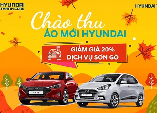 "Áo mới chào Thu" cùng Hyundai Vinh