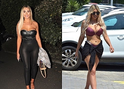 Chloe Ferry mặc bộ đồ ôm sát khoe vòng 1 và vòng 3 ngoại cỡ