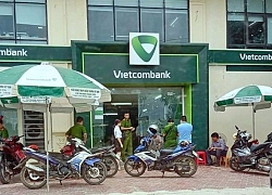 Cướp cầm súng xông vào ngân hàng Vietcombank ở Thanh Hóa