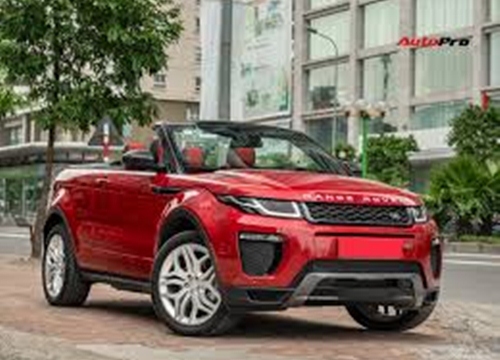 Đại gia Việt bán hàng hiếm Range Rover Evoque mui trần giá gần 4 tỷ đồng khi mới chạy 700 km