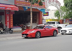 Ferrari California đẹp mê hồn âm thầm xuất hiện trên đường phố Vinh