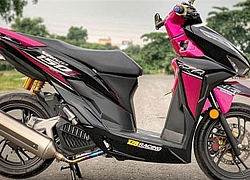 Honda Vario 150 2019 'chất ngất' với dàn đồ chơi Black Pink Racing