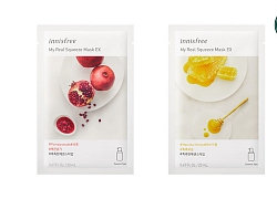 Review mặt nạ giấy dưỡng ẩm Innisfree It&#8217;s Real Squeeze Mask