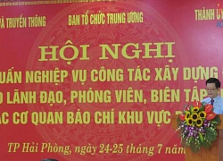 Tập huấn công tác Đảng cho 115 lãnh đạo, PV, BTV phía Bắc