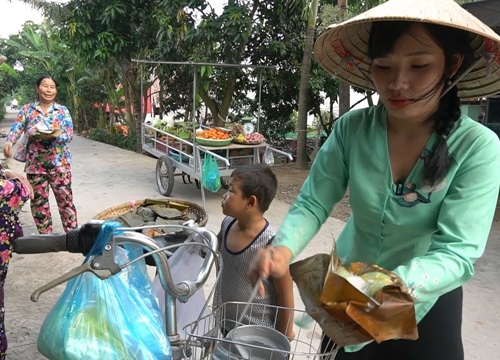 Bánh gói lá chuối vừa ngon vừa rẻ ăn rồi nhớ mãi