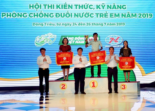 Bế mạc Hội thi kiến thức, kỹ năng phòng chống đuối nước