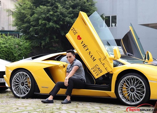 Diện kiến Lamborghini Aventador S - siêu xe đắt nhất Car Passion 2019