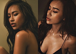 DJ Tít lạ lẫm với làn da nâu nóng bỏng và vóc dáng sexy