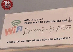 Lại xuất hiện pass wifi &#8216;xoắn não&#8217; thách đố người dùng