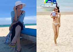 "Mẹ hai con" Thân Thúy Hà diện bikini ở tuổi 41 khiến Hà Tăng, Xuân Lan cũng phải ồ lên kinh ngạc