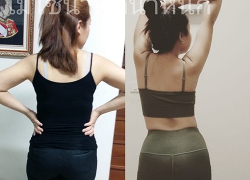 Nàng béo Thái Lan 'lột xác' thành hot girl phòng gym nhờ giảm liền 15 kg