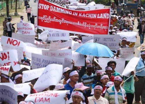 Nguy cơ đập TQ xây dựng "giết chết" dòng sông lớn nhất Myanmar