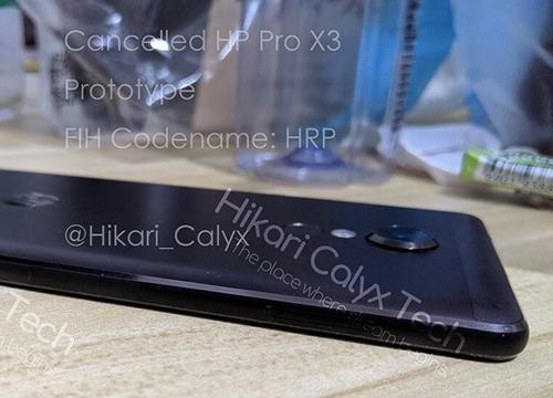 Rò rỉ hình ảnh HP Elite Pro X3, chiếc smartphone Windows Phone chưa kịp ra mắt đã bị khai tử