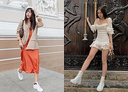 Street style từ nữ tính đến chất chơi của sao Việt tuần qua