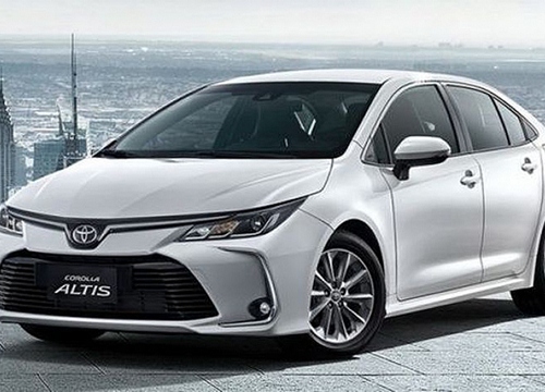 Toyota Corolla Altis 2019 có 6 phiên bản, giá từ 562 triệu đồng tại Thái Lan