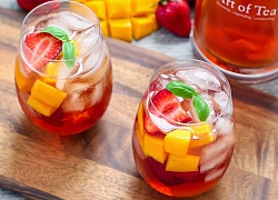 TRÀ DÂU , TRÀ ĐÀO ICETEA - Cách Pha Trà Trái Cây cấp tốc mát lạnh giải Nhiệt mùa Hè