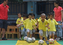 Trung Quốc đặt nền móng bóng đá ở bậc mầm non, hy vọng chiến thắng World Cup