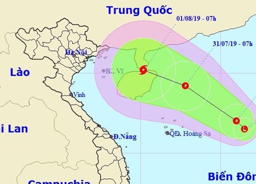 Xuất hiện vùng áp thấp trên Biển Đông, có thể hướng vào Việt Nam