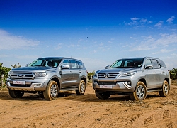 Ford Everest 2019 & Toyota Fortuner 2019: Kỳ phùng địch thủ