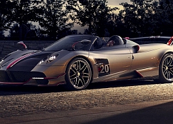 Mê mẩn trước vẻ đẹp của siêu xe mui trần Pagani Huayra Roadster BC