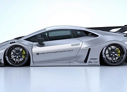 Lamborghini Huracan "lết đất", không ngạc nhiên khi đây là một sản phẩm của Liberty Walk