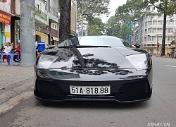 TP.HCM: Bắt gặp "người quen" Lamborghini Murcielago LP640 biển đẹp khoe sắc giữa lòng phố thị