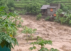 Cứu nạn nhân cheo leo trên cây giữa dòng lũ dữ, người giải cứu lại bị mắc kẹt ở Thanh Hoá