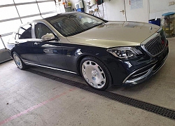 Hàng hiếm Mercedes-Maybach S650 2019 ngoại thất 2 tông màu chuẩn bị về Việt Nam