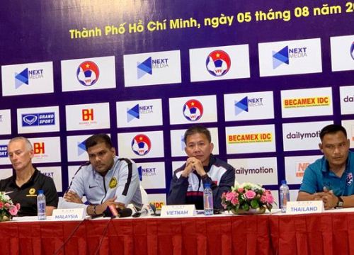 HLV Hoàng Anh Tuấn: "U18 Việt Nam cố gắng giành kết quả tốt nhất"