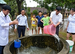 Khuyến cáo phòng chống các bệnh dịch, khử trùng nước sinh hoạt sau mưa lũ