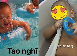 Mẹ trẻ 'dở khóc dở cười' vì mua phao bơi online cho con trai