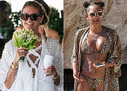 Mel B dự tiệc cưới của Heidi Klum ở Italy