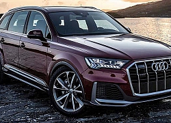 Ngắm nhìn Audi Q7 2020 phiên bản facelift với màu đỏ rượu đầy lạ lẫm