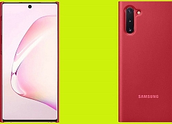 Nhà sản xuất phụ kiện tiết lộ Samsung Galaxy Note 10 phiên bản màu đỏ