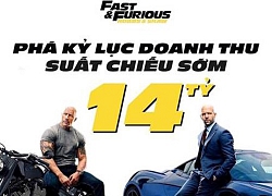 Những lý do khiến bom tấn "Fast & Furious: Hobbs & Shaw" phá đảo kỉ lục - Top 1 doanh thu suất chiếu sớm mọi thời đại