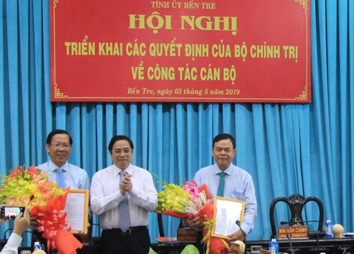 Ông Phan Văn Mãi giữ chức Bí thư Tỉnh ủy Bến Tre