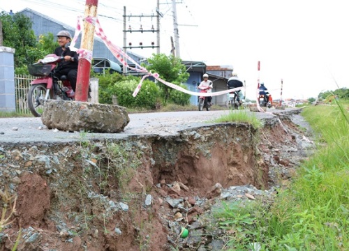 Thêm một quốc lộ của tỉnh An Giang có thể bị 'nuốt chửng'