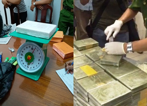 Bắt nhóm mua bán hơn 100 bánh heroin, tàng trữ nhiều súng đạn