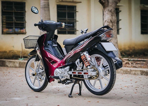 Biker trẻ Bình Phước chứng minh xe số bình dân Yamaha Sirius 110 cũng có thể độ chất