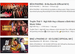 "Chiến trường đẫm máu" trên Top Trending hiện tại: Bích Phương, Ngô Kiến Huy, Binz - Phương Ly và... Lê Bảo Bình tranh giành nhau