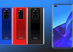 Huawei Mate 30 Pro lộ diện tuyệt đẹp với màn hình "thác nước", 4 camera sau hình tròn