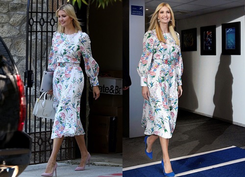 Mặc đẹp cũng khổ: Ivanka Trump khiêm tốn mặc lại váy cũ vẫn bị dân tình tỏ ý không vừa lòng