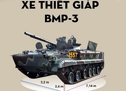 Ngoài T-80, Nga còn "gán nợ" 70 chiếc BMP-3 cho Hàn Quốc