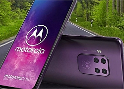 Motorola One Zoom bất ngờ lộ ảnh thực tế với màn hình giọt nước, 4 camera sau