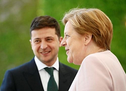 Tổng thống Ukraine 4 lần điện đàm với Thủ tướng Đức Merkel