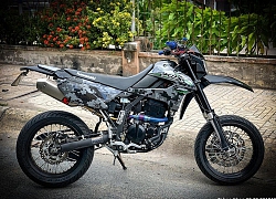 Dân chơi Việt độ Kawasaki KLX250 thành supermoto "chạy gắt" chinh phục đường phố Sài Gòn