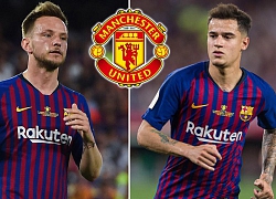 Barca "nhờ" MU lấy gấp Coutinho lẫn Rakitic