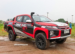 Cận cảnh chiếc xe Triton mà RacingAKA sẽ sử dụng tại giải Asia Cross Country Rally