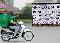 Đi giao hàng gặp ngay gia chủ không cho bấm chuông vì "nhà có em bé", shipper giao 4 lần mới gặp liền để lại lời nhắn khiến ai cũng phì cười